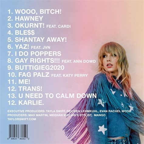 leaked lover songs|Taylor Swifts Lover Album Tracklist Allegedly Leaks。